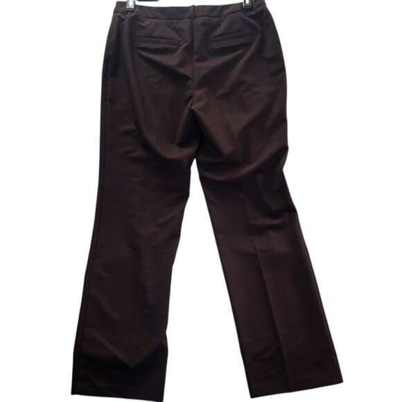 Chico's Straight Leg Dress Pants Brown Size 1.5 (10) - Picture 2 of 8